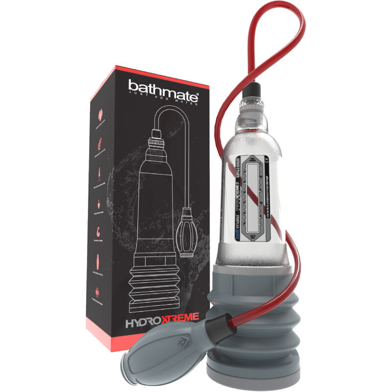 BATHMATE - HYDROXTREME 7 WIDE BOY TRANSPARENT – Penispumpe Bild 2