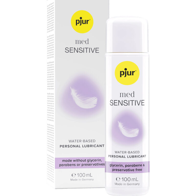 PJUR - MED SENSITIVE GLIDE SCHMIERMITTEL AUF WASSERBASIS 100 ML für geschmeidige intime Momente