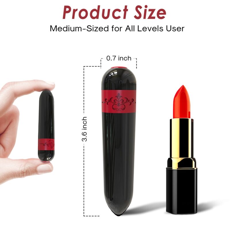 ARMONY - ROCKET VIBRATOR BULLET FERNBEDIENUNG SCHWARZ hochwertiges Sextoy bei Secret Pulse