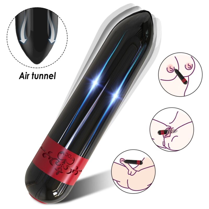 ARMONY - ROCKET VIBRATOR BULLET FERNBEDIENUNG SCHWARZ Produktansicht und Details