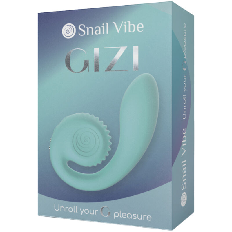 SNAIL VIBE - GIZI DUAL STIMULATOR TÜRKIS für intensive Stimulation und Self-Love