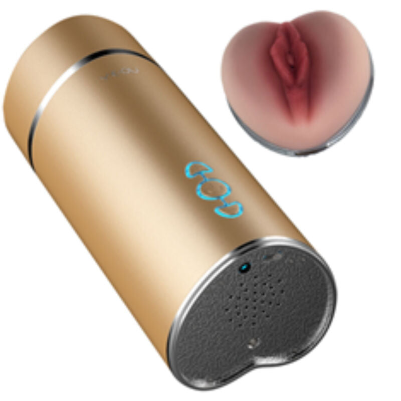 ARMONY - GOLDENER VAGINA-VIBRATOR-MASTURBATOR Produktansicht und Details