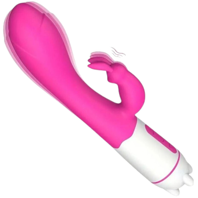 Armony Happy Rabbit Vibrator Fuchsia – 36 Vibrationsmodi, ergonomisch, wasserdicht – Rabbit Vibrator Bild 2
