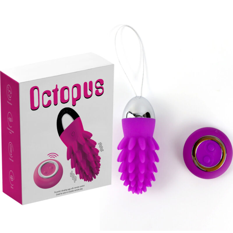 ARMONY - OCTOPUS CACTUS VIBRIERENDES EI VIOLET FERNBEDIENUNG – Vibrator Bild 10