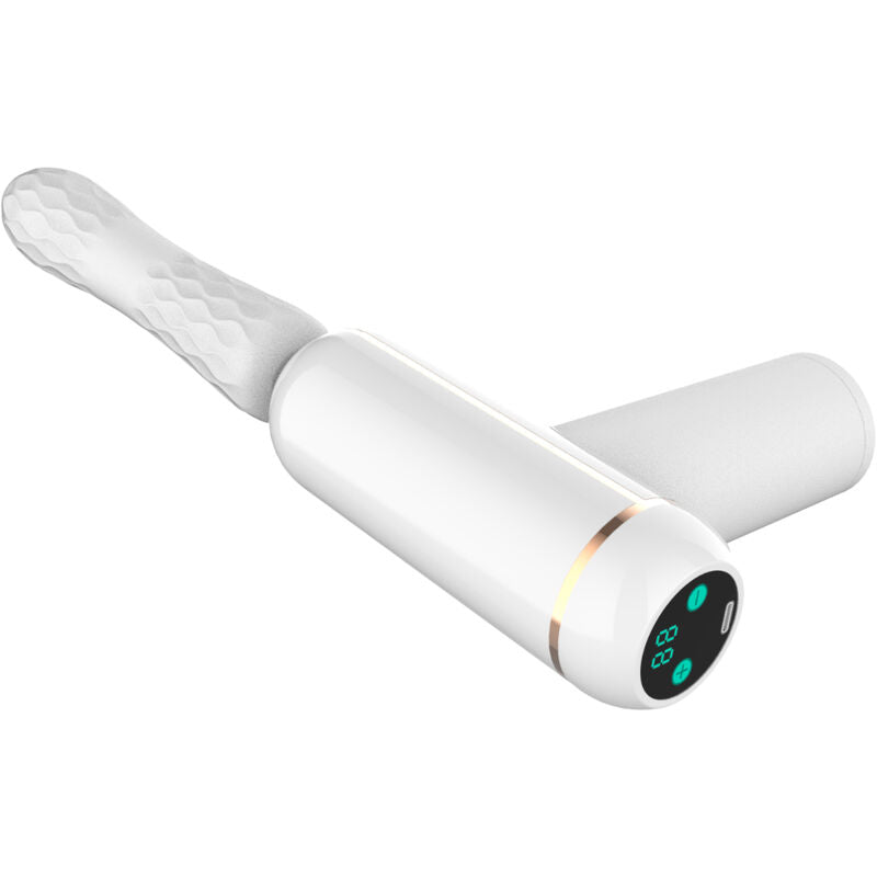 ARMONY - FKING MASCHINE EINSTELLBARER & AUTOMATISCHER VIBRATOR WEISS – Vibrator Bild 5