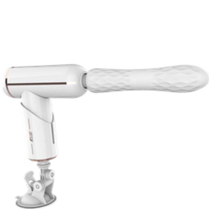 ARMONY - FKING MASCHINE EINSTELLBARER & AUTOMATISCHER VIBRATOR WEISS – Vibrator Bild 1