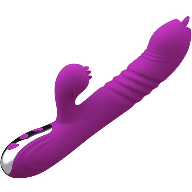 ARMONY Fairy Doppelzunge Vibrator Violett | 36 Modi & Wärme Vibrator diskret online kaufen