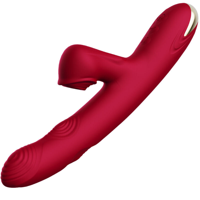 ARMONY BUMP Vibrator & Saugnapf – Modell 1 Burgunder, 15 Vibrationsmodi, Saugfunktion – Vibrator Bild 8