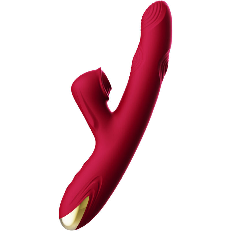 ARMONY BUMP Vibrator & Saugnapf – Modell 1 Burgunder, 15 Vibrationsmodi, Saugfunktion – Vibrator Bild 3