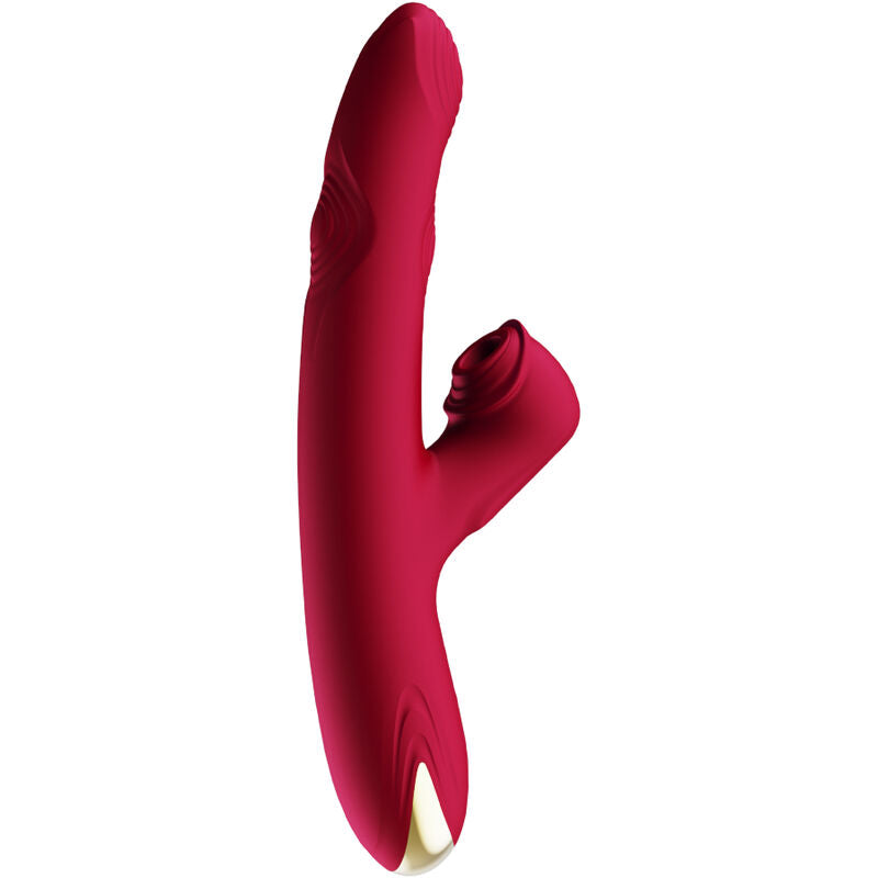 ARMONY BUMP Vibrator & Saugnapf – Modell 1 Burgunder, 15 Vibrationsmodi, Saugfunktion – Vibrator Bild 5