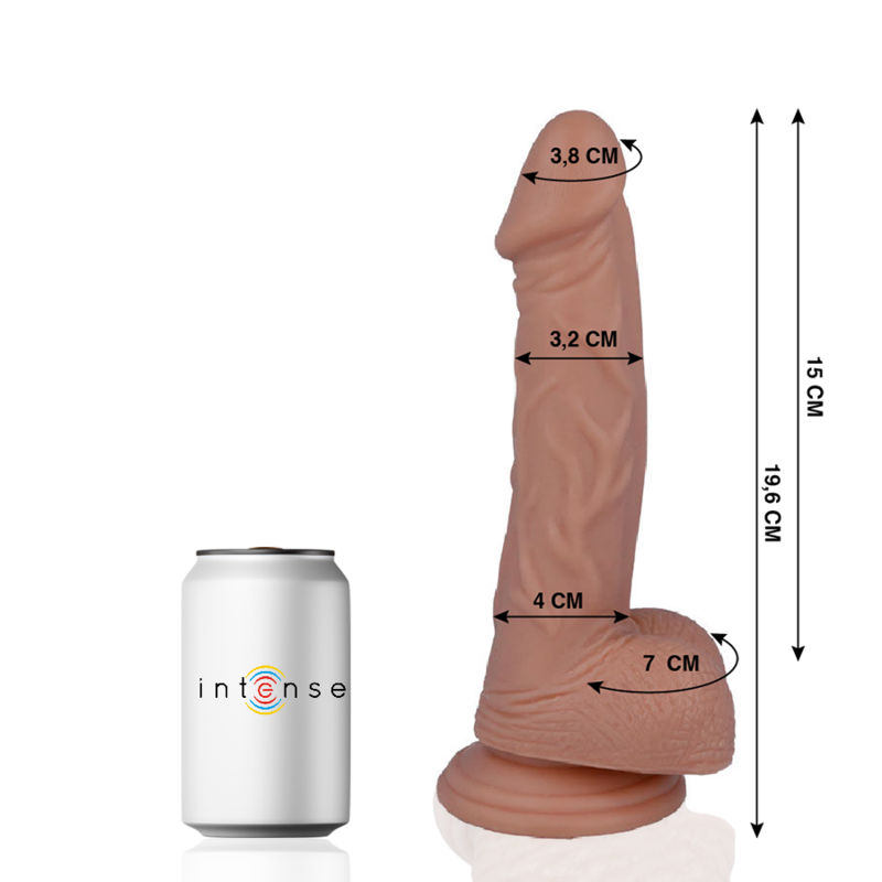 MR INTENSE - 16 REALISTIC PENIS 19.6 CM -O- 3.2 CM – Erotik-Zubehör Bild 2