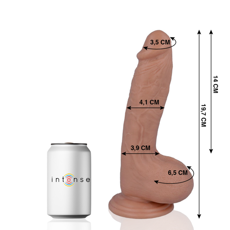MR INTENSE - 17 REALISTISCHER PENIS 19.7 CM -O- 4.1 CM Produktansicht und Details