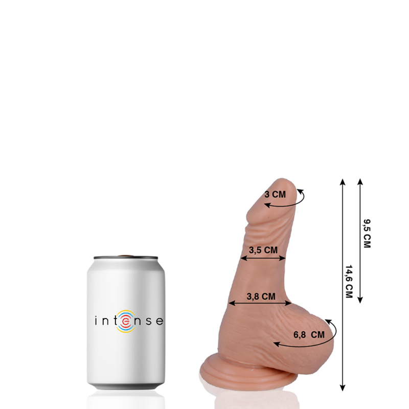 MR INTENSE - 1 REALISTISCHER PENIS 14.6 CM -O- 3.5 CM Produktansicht und Details