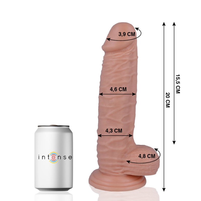 MR INTENSE - 20 REALISTIC PENIS 20 CM -O- 4.6 CM – Erotik-Zubehör Bild 2
