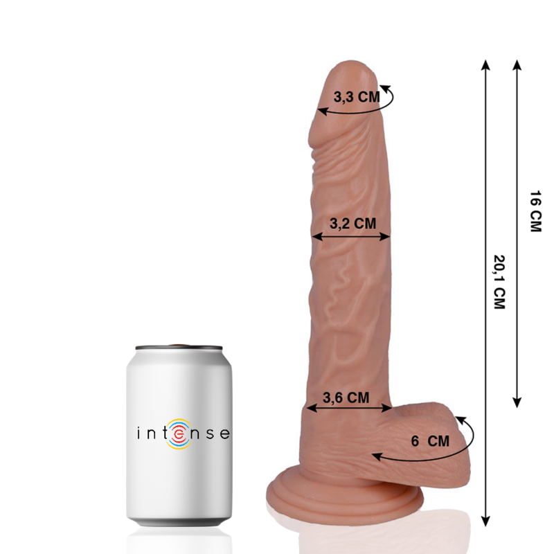 MR INTENSE - 21 REALISTIC PENIS 20.1 CM -O- 3.2 CM – Erotik-Zubehör Bild 2
