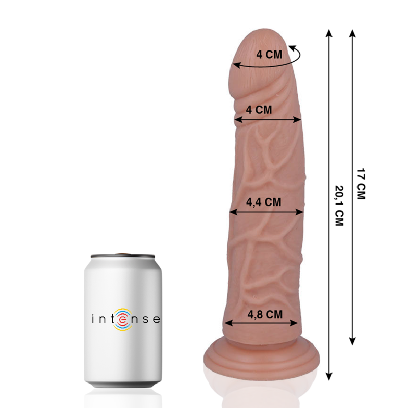 MR INTENSE - 22 REALISTISCHER PENIS 20.1 CM -O- 4.4 CM Produktansicht und Details