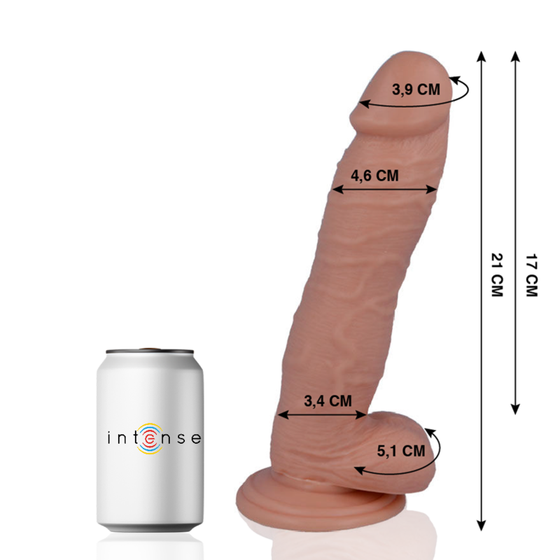 MR INTENSE - 24 REALISTIC PENIS 21 CM -O- 4.6 CM – Erotik-Zubehör Bild 2