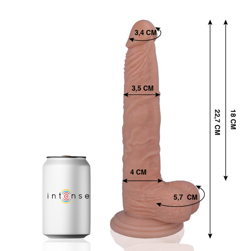MR INTENSE - 29 REALISTISCHER PENIS 22.7 CM -O- 3.5 CM Produktansicht und Details