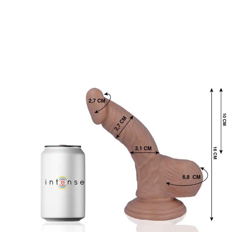 MR INTENSE - 2 REALISTIC PENIS 16 CM -O- 2.7 CM – Erotik-Zubehör Bild 2