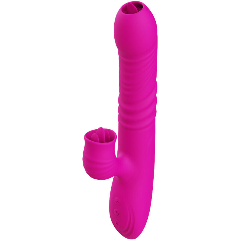 ARMONY Fanny Doppelzunge Vibrator Fuchsia | 20 Modi & Wärme – Vibrator Bild 2