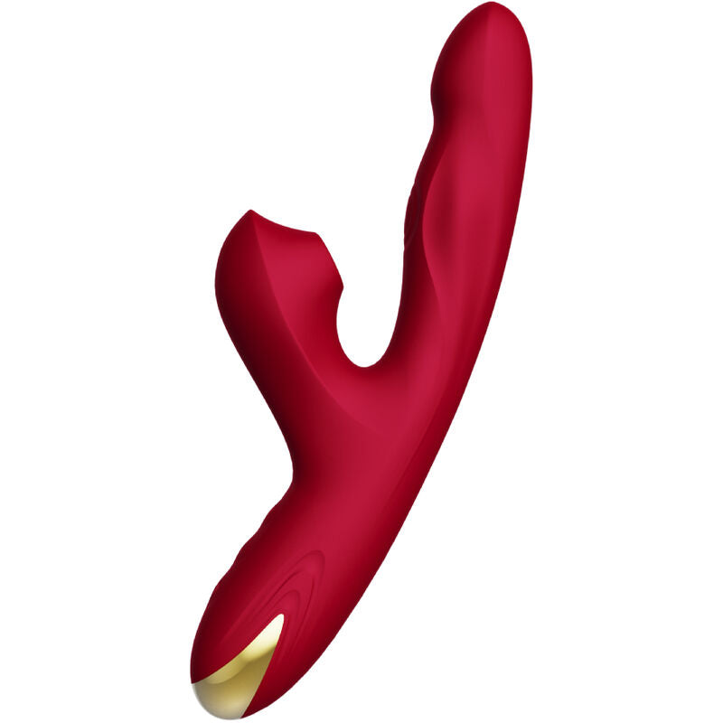 ARMONY BUMP Vibrator & Saugnapf – 15 Vibrationsmodi, Rotation & Saugfunktion, Burgunder Vibrator diskret online kaufen