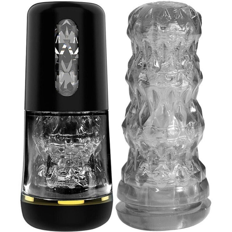 ARMONY - SCHWARZER TRAGBARER MASTURBATOR hochwertiges Intimtoy