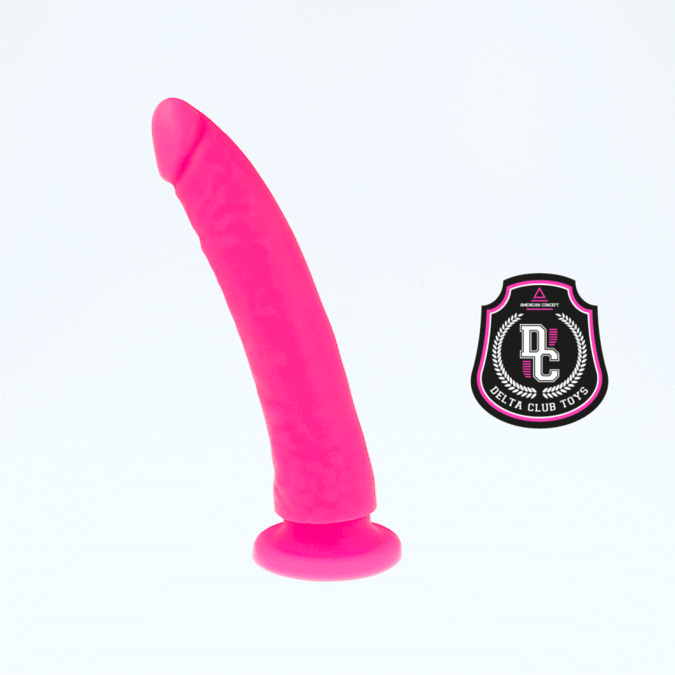 DELTA CLUB - TOYS ROSA DILDO MEDIZINISCHES SILIKON 17 CM -O- 3 CM bei Secret Pulse im Erotikshop