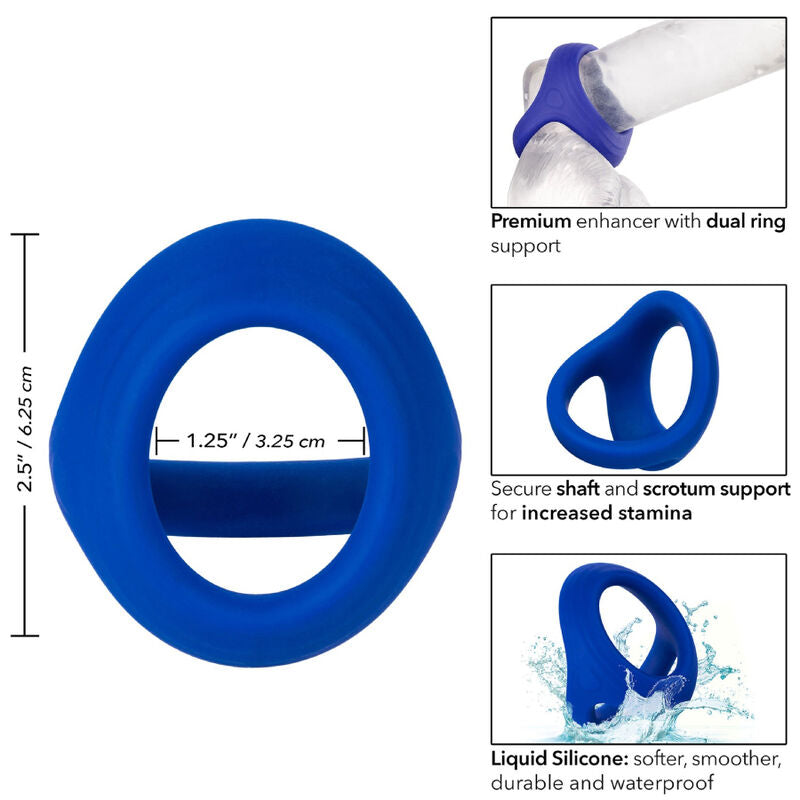 CALEXOTICS - ADMIRAL COCK BALL DUAL RING BLAU – OTICS - ADMIRAL COCK BALL DUAL RING BLAU Bild 8