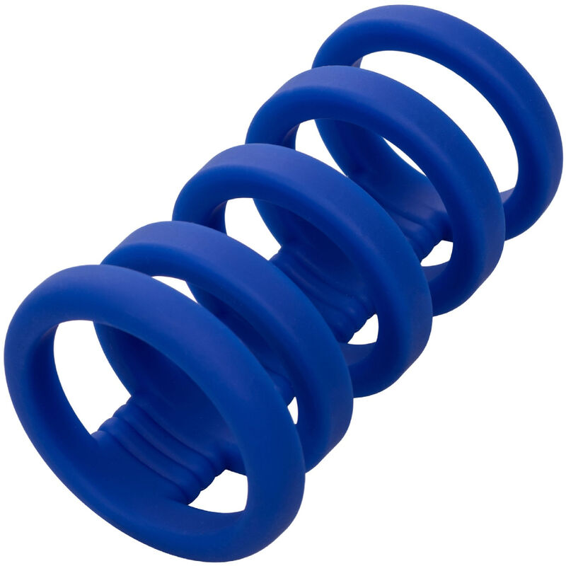 CALEXOTICS - ADMIRAL XTREME CAGE BLAU – Keuschheitskäfig Bild 2