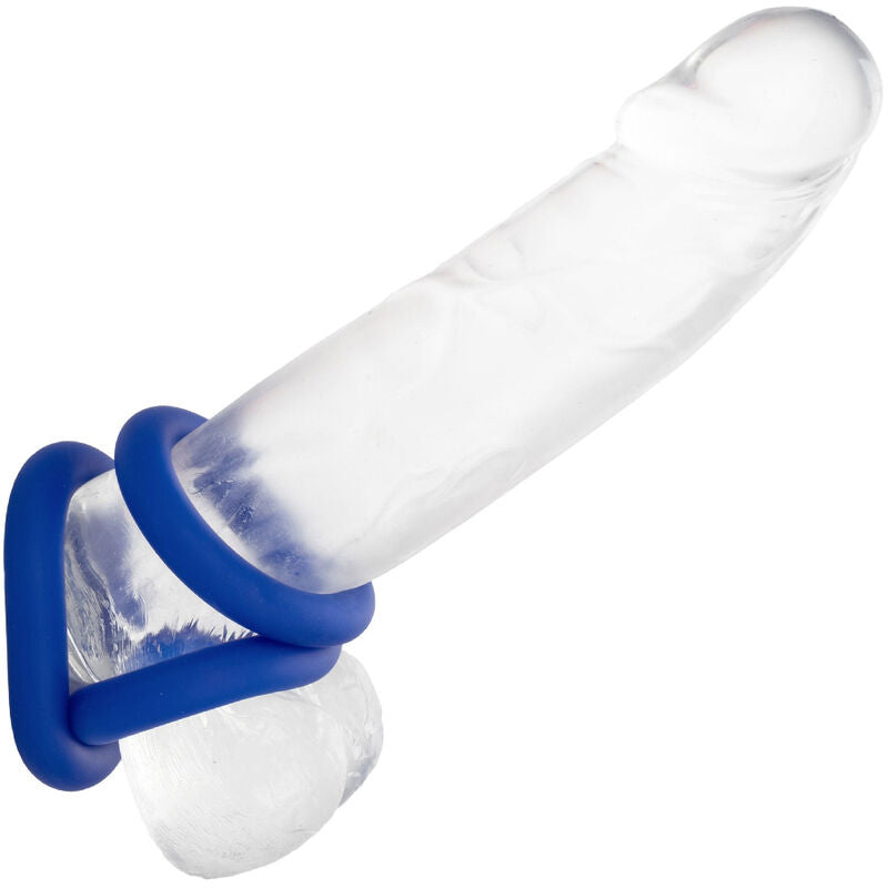 CALEXOTICS - ADMIRAL COCK RING SET BLAU hochwertige Produktabbildung