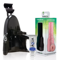 FLESHLIGHT - GO PINK LADY SURGE VAGINA + UNIVERSAL LAUNCH + SCHMIERMITTEL IN AQUA-QUALITÄT 50 ML Masturbator diskret online kaufen