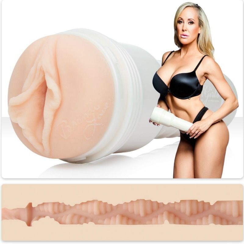 FLESHLIGHT - BRANDI LOVE VAGINA + UNIVERSAL LAUNCH + SCHMIERMITTEL IN AQUA-QUALITÄT 50 ML für sinnliche und diskrete Momente