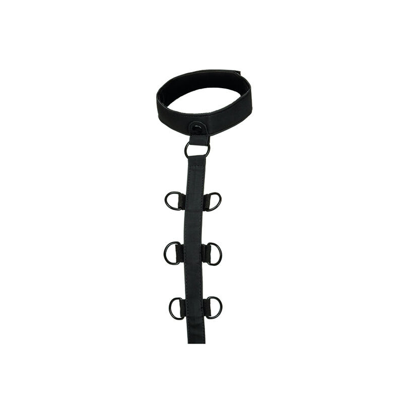 CALEXOTICS Boundless Collar Body Harness – Verstellbarer Kragen mit Manschetten für BDSM & Bondage – Dessous-Body Bild 6