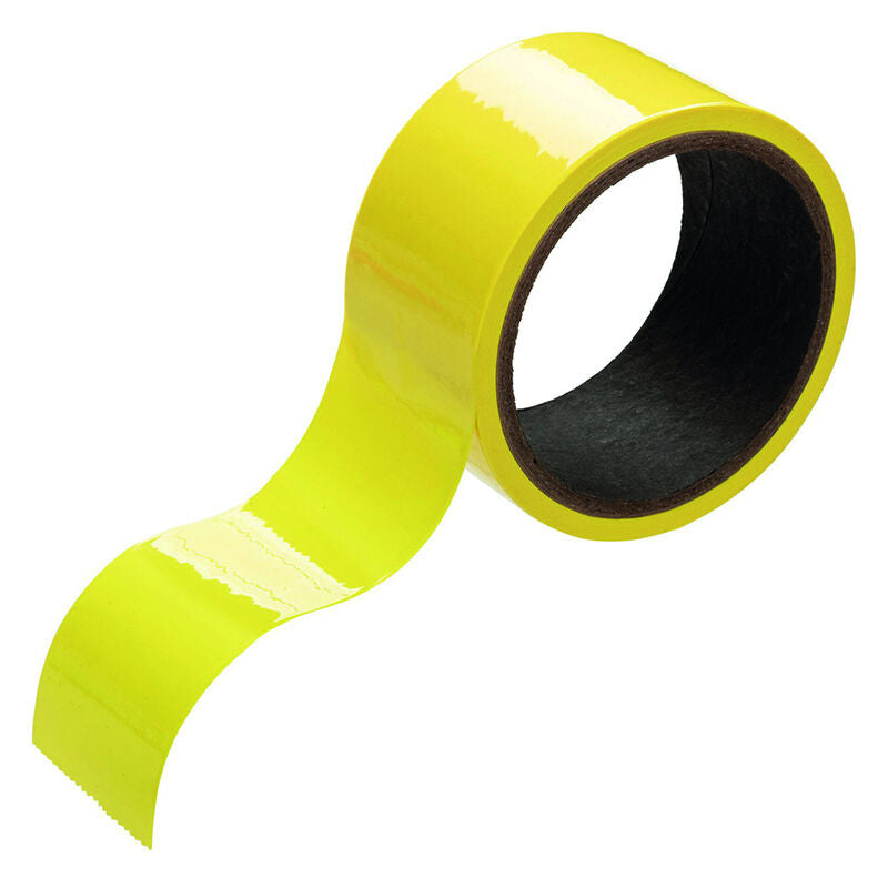 CALEXOTICS Boundless Bondage Tape Gelb – Wiederverwendbares BDSM-Tape für kreative Fesselspiele hochwertiges Zubehör