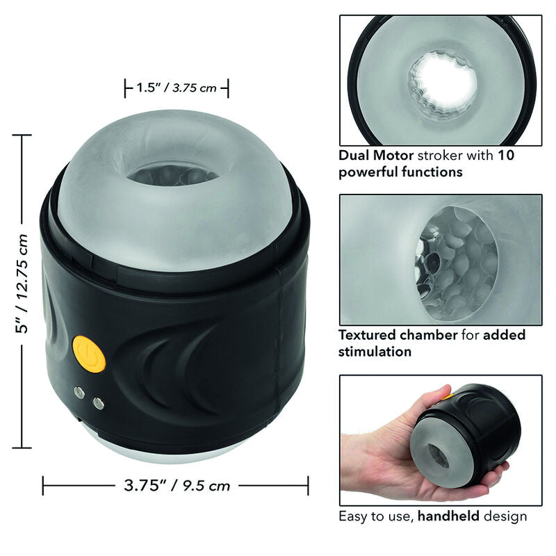 CALEXOTICS - BOUNDLESS DUAL-MOTOR-STROKER – Masturbator Bild 18