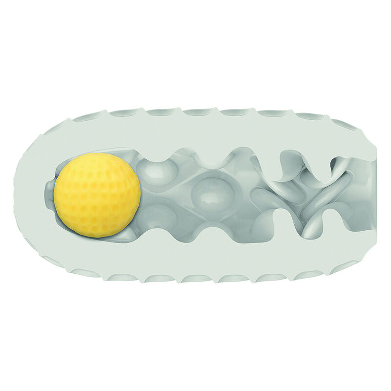 CALEXOTICS - BOUNDLESS REVERSIBLE SQUISHY BALL STROKE GRAU – Erotik-Zubehör Bild 16