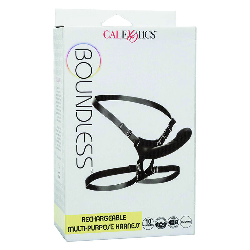 CALEXOTICS - BOUNDLESS WIEDERAUFLADBARER MULTIPORPUSE-ARNESS – Erotik-Zubehör Bild 22