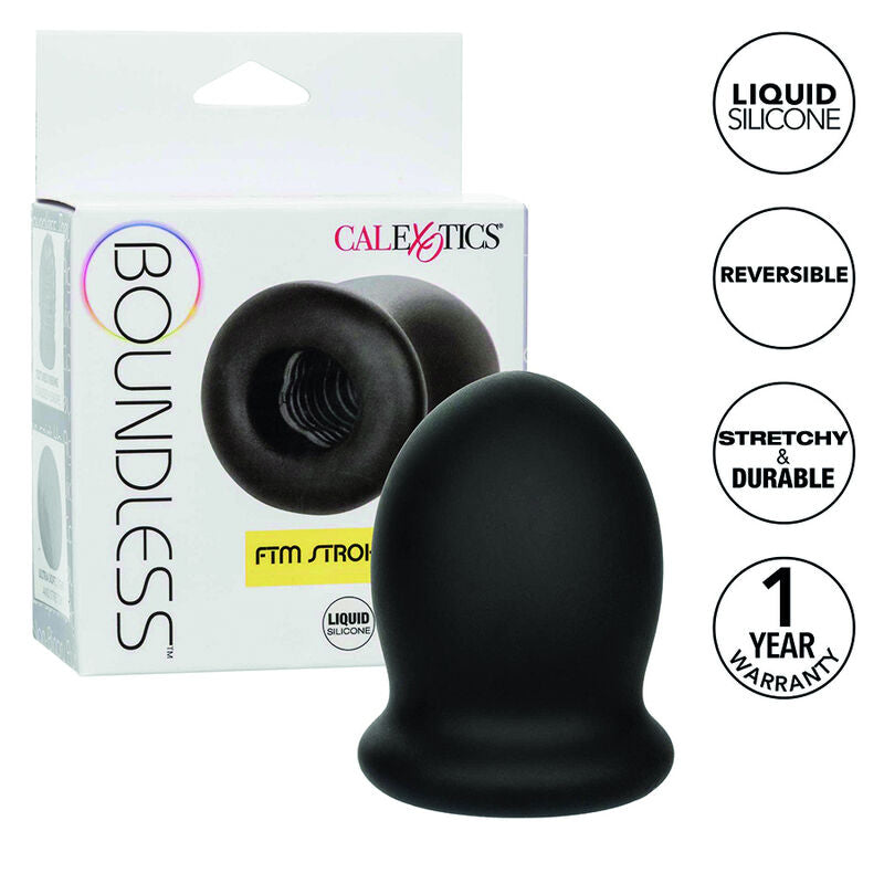 CALEXOTICS - BOUNDLESS FTM STROKER REVERSIBLE 7CM – Masturbator Bild 1