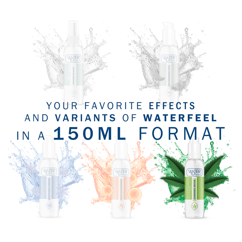 WATERFEEL - CANNABIS-SCHMIERMITTEL 150 ML für geschmeidige intime Momente