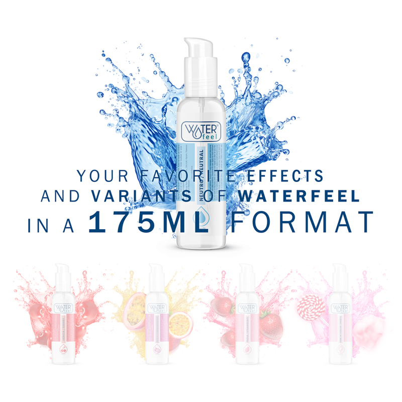 WATERFEEL - NATÜRLICHES SCHMIERMITTEL 175 ML für geschmeidige intime Momente