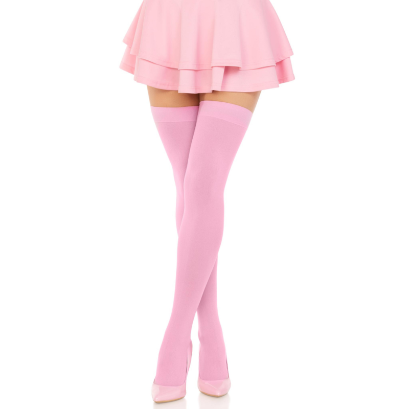 LEG AVENUE - NYLON-OBERTEILHÖHE ROSA – Erotik-Zubehör Bild 4