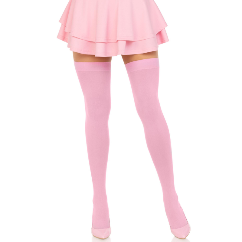 LEG AVENUE - NYLON-OBERTEILHÖHE ROSA – Erotik-Zubehör Bild 1