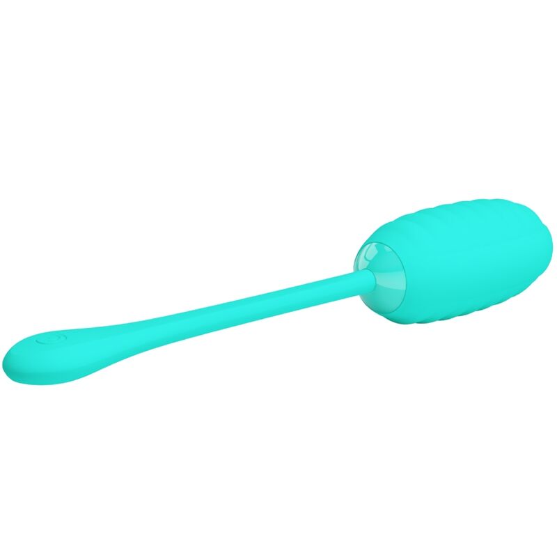 PRETTY LOVE - KIRK WIEDERAUFLADBARES VIBRIERENDES EI, AQUAGRÜN – Vibrator Bild 7