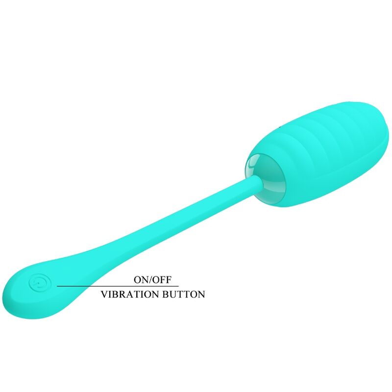 PRETTY LOVE - KIRK WIEDERAUFLADBARES VIBRIERENDES EI, AQUAGRÜN – Vibrator Bild 14
