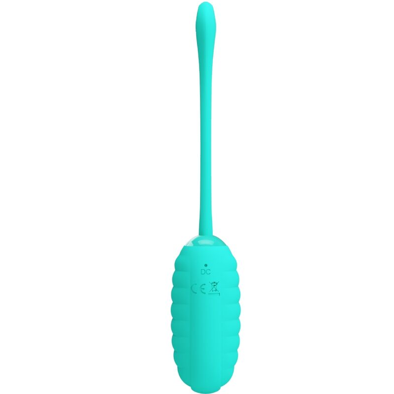 PRETTY LOVE - KIRK WIEDERAUFLADBARES VIBRIERENDES EI, AQUAGRÜN – Vibrator Bild 4