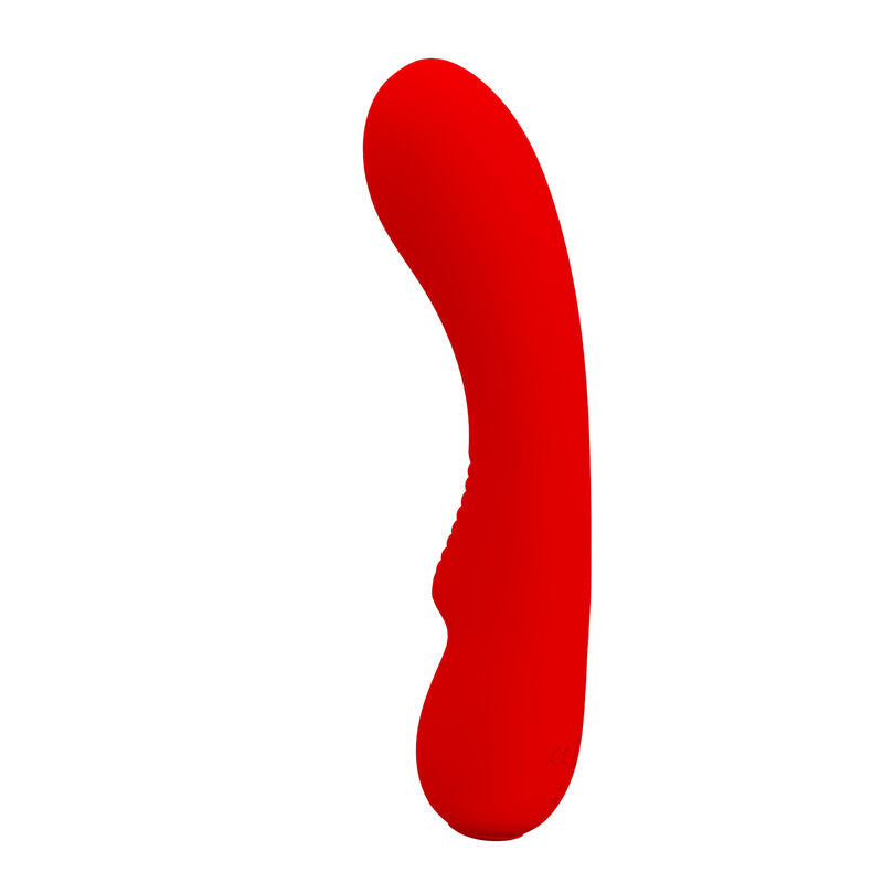 Pretty Love Prescott Vibrator Rot – Wiederaufladbar, 12 Vibrationsmodi, wasserdicht – Vibrator Bild 1