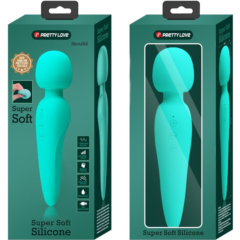 PRETTY LOVE Meredith Massager Aqua Grün – 12 Vibrationsmodi & USB Wiederaufladbar – Massager Vibrator Bild 17