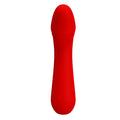 PRETTY LOVE - CETUS WIEDERAUFLADBARER VIBRATOR ROT – Vibrator Bild 1