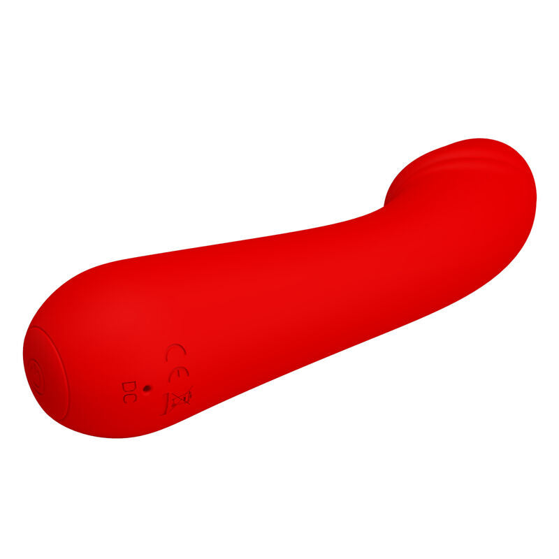 PRETTY LOVE - CETUS WIEDERAUFLADBARER VIBRATOR ROT – Vibrator Bild 10
