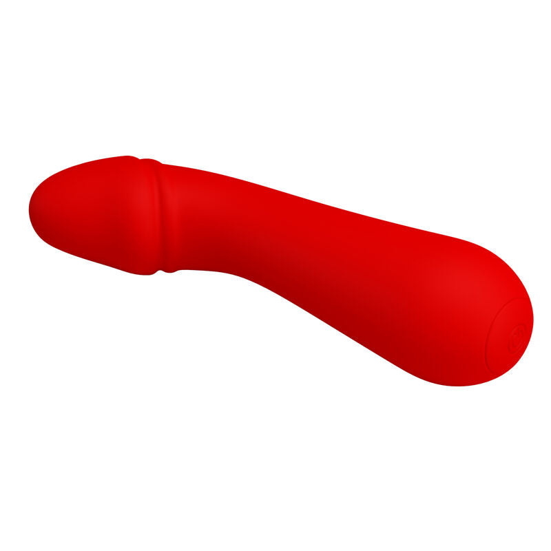 PRETTY LOVE - CETUS WIEDERAUFLADBARER VIBRATOR ROT – Vibrator Bild 7